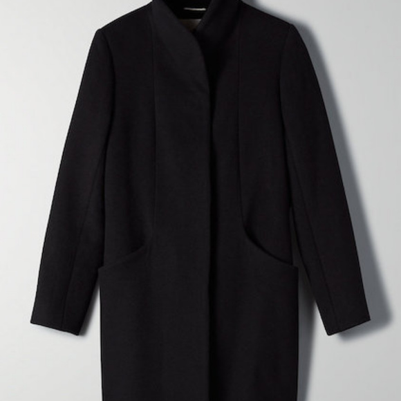 Aritzia Wilfred Cocoon Coat- Barely Worn - S - Picture 1 of 6